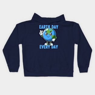 Earth Day Every Day Kids Hoodie